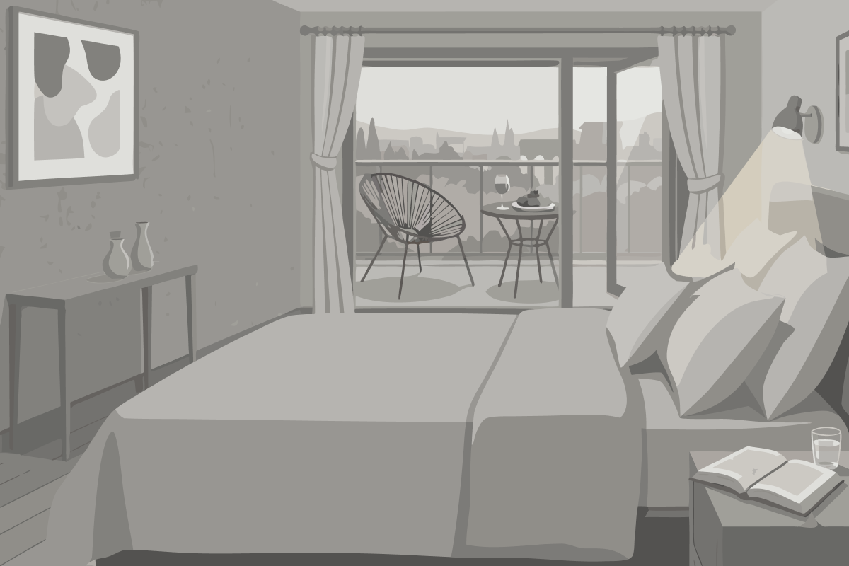 Chambre Double Supérieure - Vue sur Mer